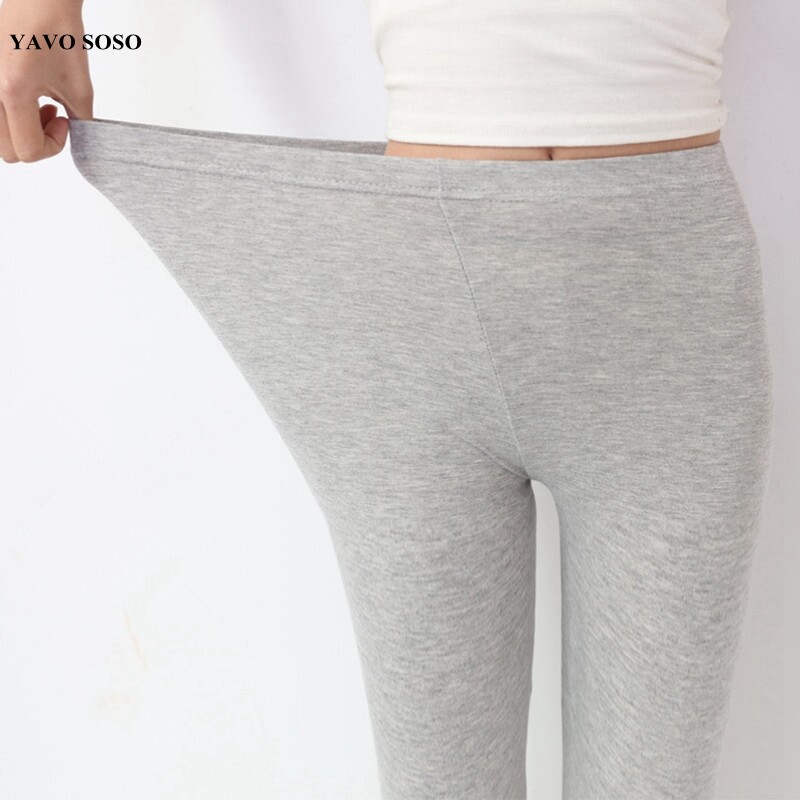 YAVO SOSO New Arrival Női leggings Nagy méretű Modal Candy színek 11 Színek műtrágya Nagy méretű 7XL női nadrág