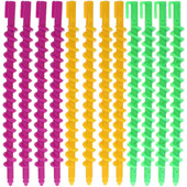 20 buc Spiral Perm Tool Tijele de ondulare Bigudiuri de păr Femei Roller Mari Onduleuri de coafură Kit de styling Plastic No Heat Miss