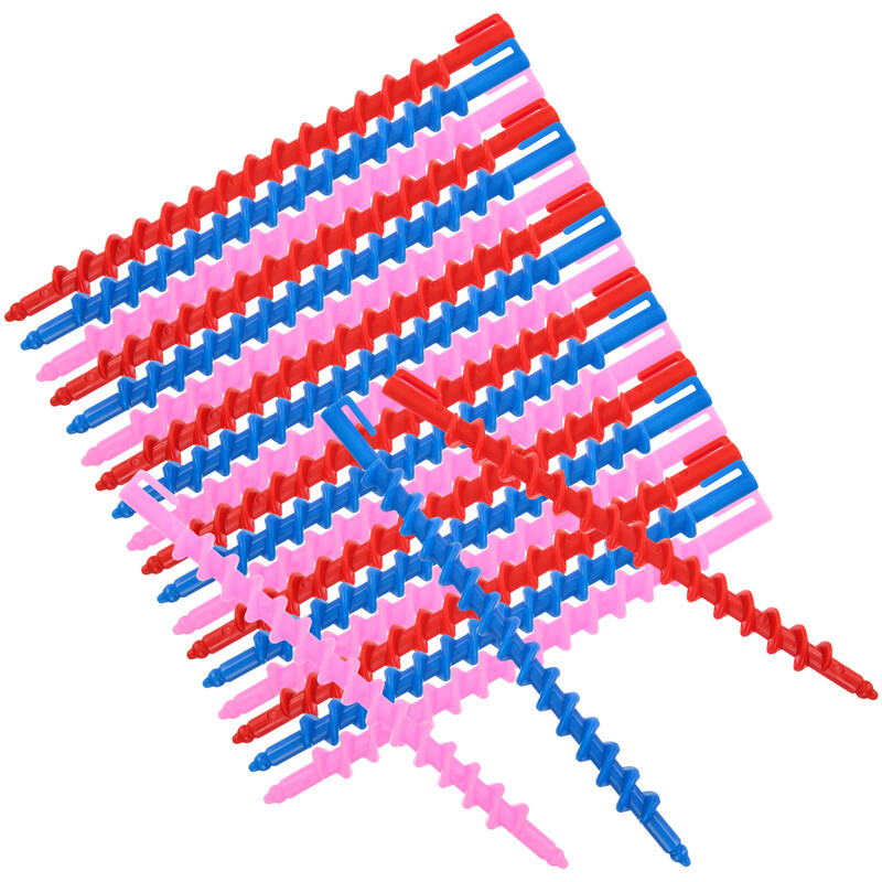 20 buc Spiral Perm Tool Tijele de ondulare Bigudiuri de păr Femei Roller Mari Onduleuri de coafură Kit de styling Plastic No Heat Miss