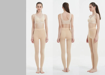 Jambiere din mătase de gheață fără cusături Pantaloni pentru femei de vară, cu talie mijlocie, pantaloni elastici cu fundul elastic, pantaloni skinny de fitness ultra subțiri