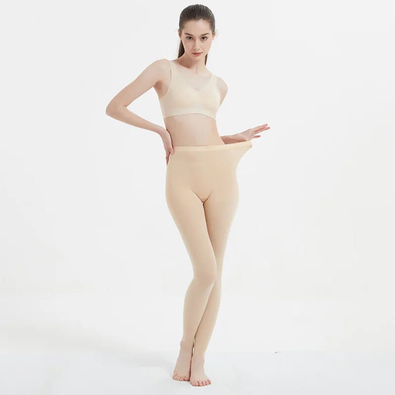 Jambiere din mătase de gheață fără cusături Pantaloni pentru femei de vară, cu talie mijlocie, pantaloni elastici cu fundul elastic, pantaloni skinny de fitness ultra subțiri