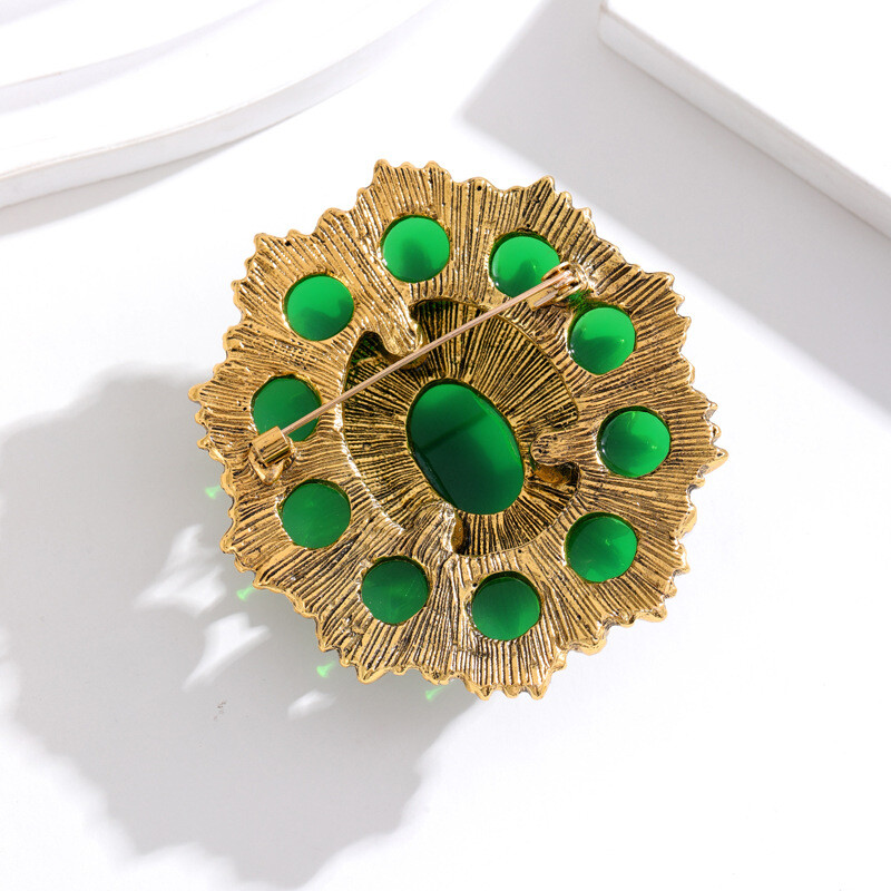 γυναικεία ρετρό στυλ καρφίτσα πράσινο μπλε χρώμα ρούχα αξεσουάρ καρφίτσες