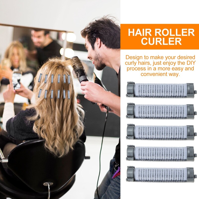 20gab. Īsu matu sakņu ilgviļņu skavām cilpas matu rullīšu komplekts matu saknēm ilgviļņu stieņi, stieņi, ruļļi ar skavām.