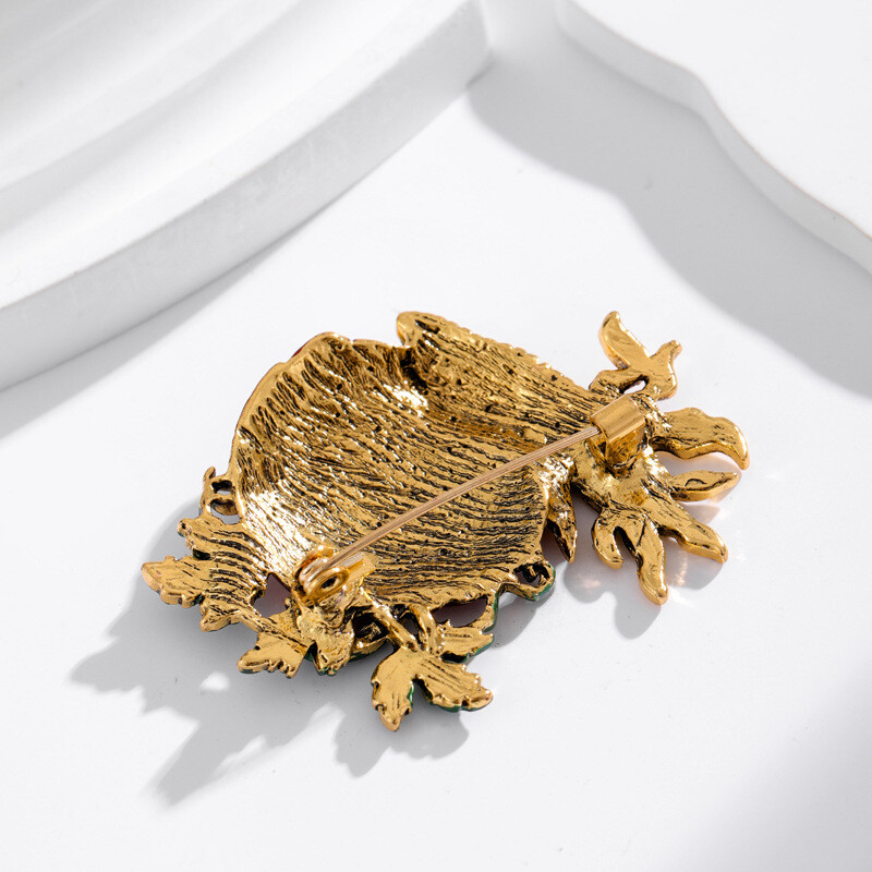 Broșă creativă de modă, dovleac, porumb, pentru Halloween, exagerat de fructe și legume, accesorii pentru costume, cadou de bijuterii