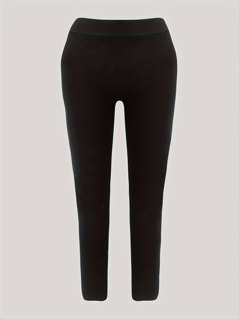 Vara 2024, pantaloni strânși de culoare uni, din țesătură tricotată cu elasticitate mare, pentru femei, noi de vară