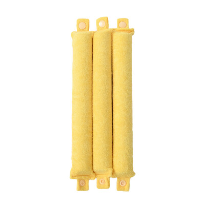 3 buc ondulator de păr fără căldură, bucle fără căldură peste noapte, tije de explozie, bentiță, role de păr, tije din pânză Terry pentru păr lung