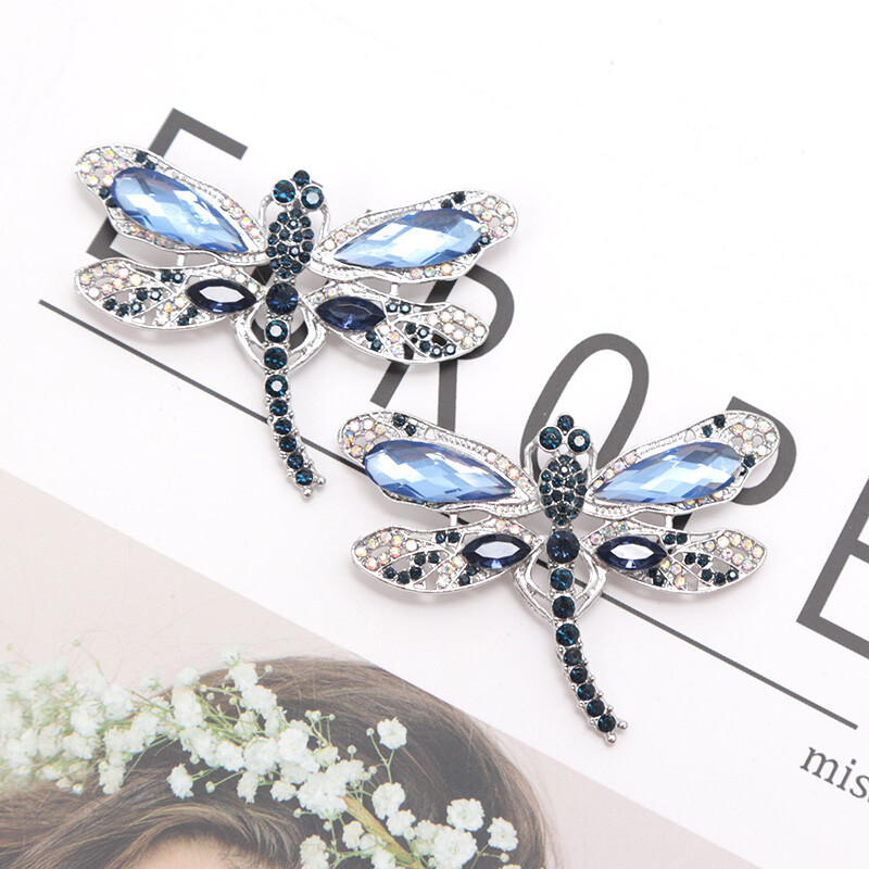 Noi broșe vintage cu libelule pentru femei, eșarfă de înaltă calitate, cataramă, broșă cu insecte, accesorii pentru haine, bijuterii animale, cadouri