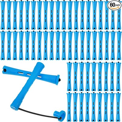 60 τμχ DIY Μακριά κοντά μαλλιά ράβδοι για μπούκλες ρολά Αξεσουάρ για μπούκλες για γυναίκα οικιακό επαγγελματικό κουρείο