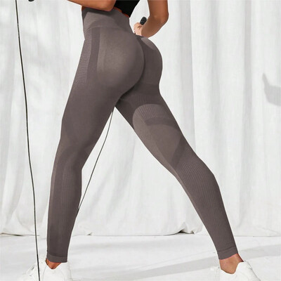 Jambiere de yoga Leggings de sport pentru femei Fitness Legging de antrenament fără sudură Legginguri push-up de modă Sală de gimnastică Femei Îmbrăcăminte pentru ciclism