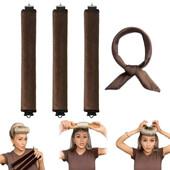 Ondulător de păr fără căldură Role de păr fără căldură Bentiță cu tijă de ondulare cu eșarfă Ondule moale de dormit Tije flexibile Instrumente pentru coafarea părului