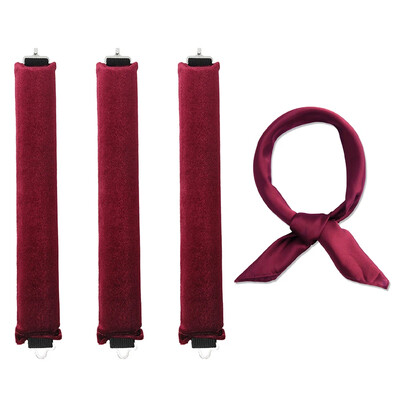 Ondulător de păr fără căldură Role de păr fără căldură Bentiță cu tijă de ondulare cu eșarfă Ondule moale de dormit Tije flexibile Instrumente pentru coafarea părului