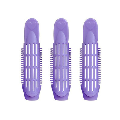 3 bucăți role magice pentru îngrijirea părului Rădăcinile părului agrafă de păr pufoasă și naturală pentru dormit, fără căldură, ondulator din plastic, instrument pentru coafare.