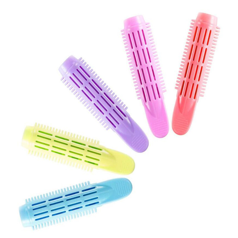 3 bucăți role magice pentru îngrijirea părului Rădăcinile părului agrafă de păr pufoasă și naturală pentru dormit, fără căldură, ondulator din plastic, instrument pentru coafare.