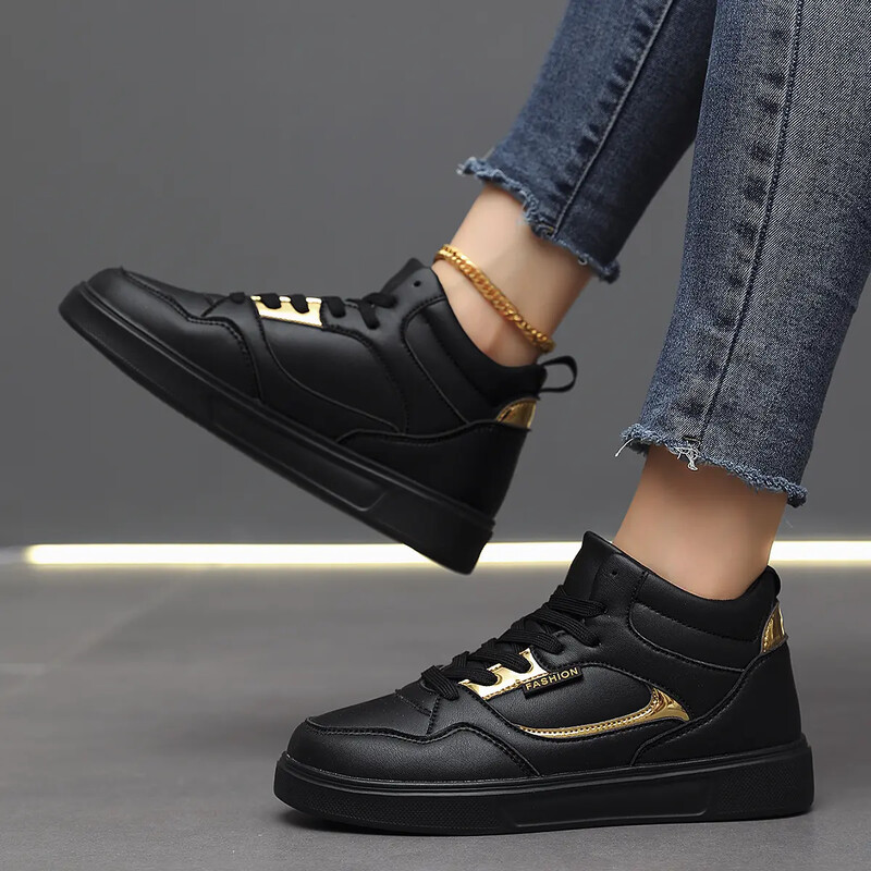 Snwakers Femei Pantofi Femei Dantela pantofi de agrement Joker comozi pantofi de agrement alb culoare