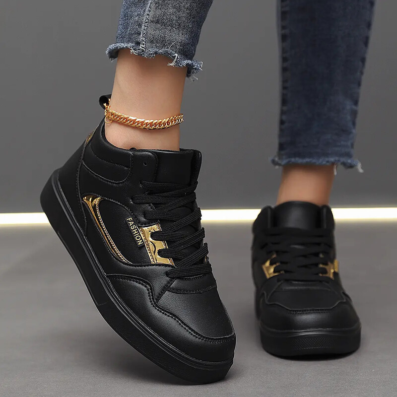 Snwakers Femei Pantofi Femei Dantela pantofi de agrement Joker comozi pantofi de agrement alb culoare