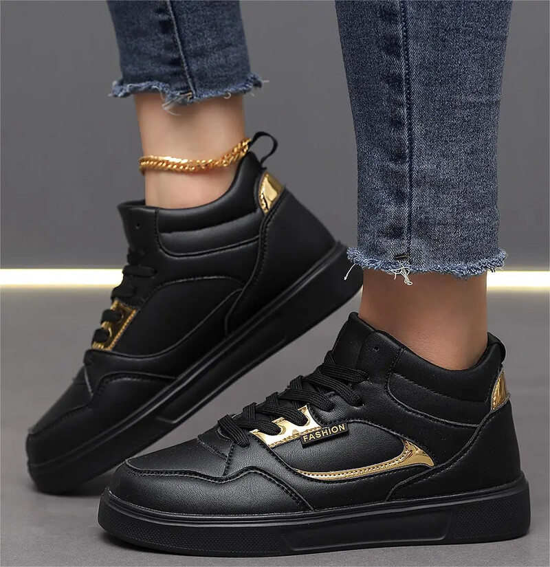 Snwakers Femei Pantofi Femei Dantela pantofi de agrement Joker comozi pantofi de agrement alb culoare