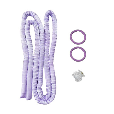 Bigudiuri de păr fără căldură de 150 cm Role Lazy Curling Rod Bandă pentru dormit Ondule de mătase moale Legături Perm Tije Instrumente pentru coafat păr Nou