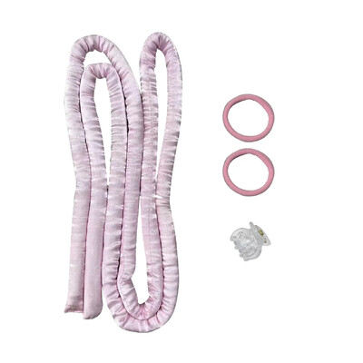 Bigudiuri de păr fără căldură de 150 cm Role Lazy Curling Rod Bandă pentru dormit Ondule de mătase moale Legături Perm Tije Instrumente pentru coafat păr Nou