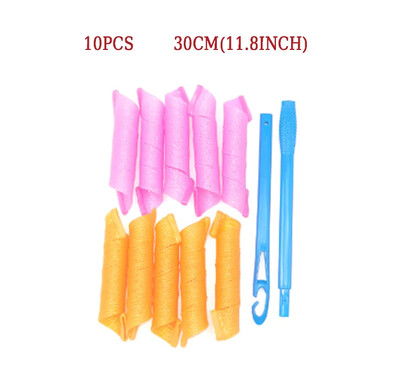10-28 τμχ Σπιράλ πλαστικό ραβδί περμανάντ Γυναικείο μαγικό ρολό για σγουρά μαλλιά Κρύα μπάρα για μπούκλες για μπούκλες μαλλιών Barber Επαγγελματικό εργαλείο κομμωτικής