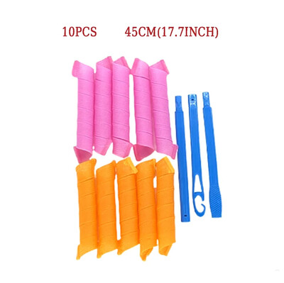 10-28 τμχ Σπιράλ πλαστικό ραβδί περμανάντ Γυναικείο μαγικό ρολό για σγουρά μαλλιά Κρύα μπάρα για μπούκλες για μπούκλες μαλλιών Barber Επαγγελματικό εργαλείο κομμωτικής