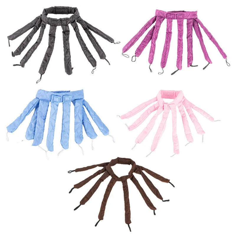 Octopus Heatless Curling Rod Bentiță Fără căldură Bigudiuri de păr Role de păr pentru dormit Bucle moi Bar Wave Formers Instrumente pentru coafat păr