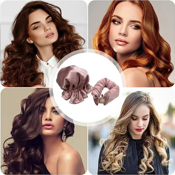 Heatless Hair Curler Flexible No Heat Hair Rollers Soft Hair Rollers Sleeping Headband Rulos Hairs Curlers Hairs Hair Rollers Styling