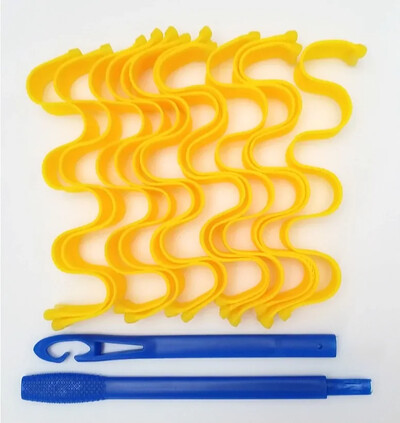 24tk DIY Magic Juuksekoolutaja 30CM Kuumavabad Juukserullid Koolutajad Soeng Rullipulgad Lainemoodustajad Curling Juuste Stiilitööriistad