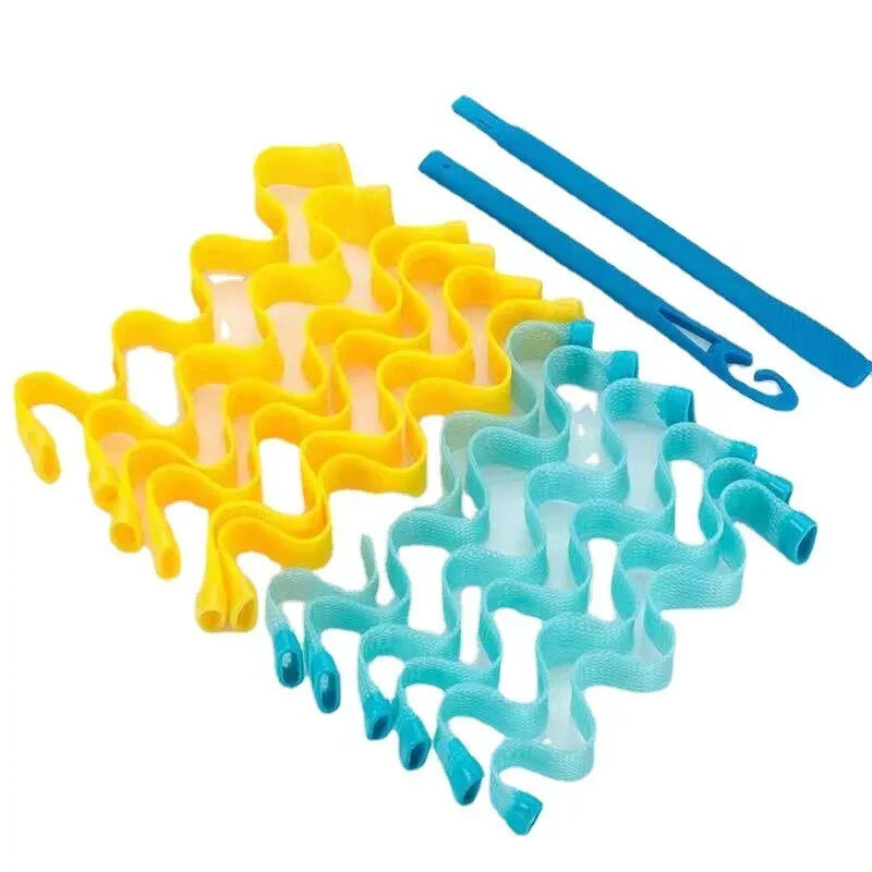 24 τμχ DIY Magic Hair Curler 30cm Heatless Hair Rollers Curlers Hairstyle Roller Sticks Wave Formers Curling Hair Styling Tools