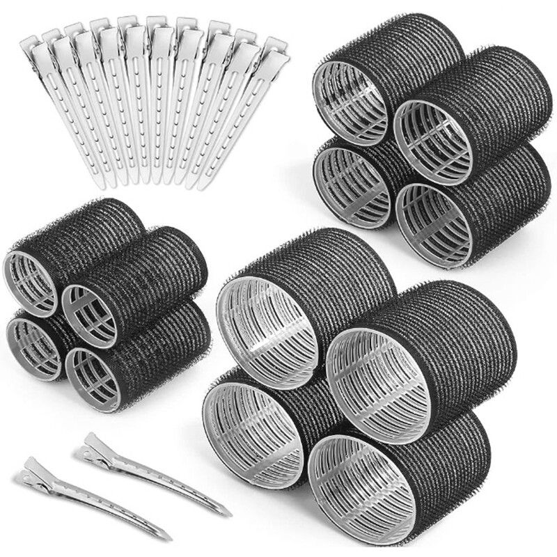 Hajhenger No Harm To Hair Magic Curler Természetes göndörítés No Heat Hair frufru Volume öntapadó horog és hurok barkácsformázó eszközök