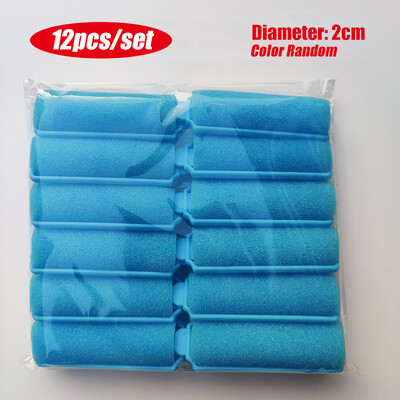 16-14tk Magic Sponge Foam Juukserullid Stiilimis lokirullid Padjasalong Juuksurisalong Juuksuri DIY Lokid Läbimõõt 1,5/2/2,5/3/3,6 cm