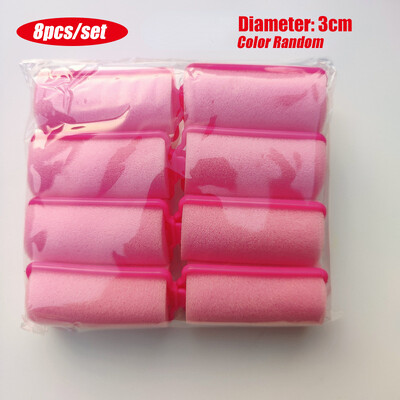 16-14tk Magic Sponge Foam Juukserullid Stiilimis lokirullid Padjasalong Juuksurisalong Juuksuri DIY Lokid Läbimõõt 1,5/2/2,5/3/3,6 cm