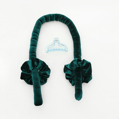 Moda potabil catifea burete ondulator de păr fără căldură curling tijă bentiță fără căldură bucle de mătase Panglică role de păr instrumente de styling