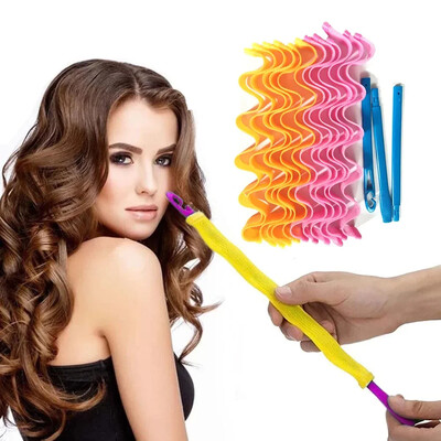 Σετ 20 τμχ Magic Hair Curler Heatless Hair Rollers Wave Formers Hairstyle Roller Sticks Curling Hair Styling Tools for Women