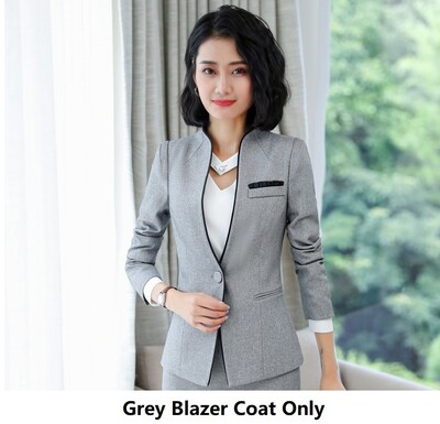 Nagy méretű, 5XL-es, formális női üzleti öltönyök nadrággal és kabáttal Kabát Irodai munkaruha Professzionális blézerek Női ruhák