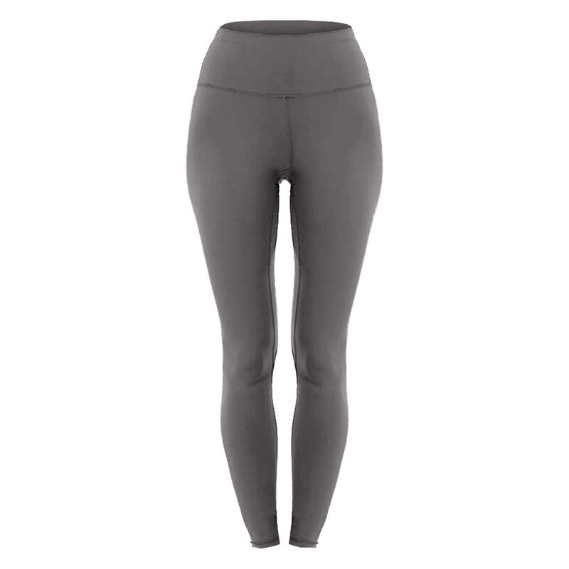 Sieviešu fitnesa izdilis jogas bikses vienkrāsains elastīgs viduklis līdz potītei. Sieviešu bikses augstas stiprības sieviešu bikses