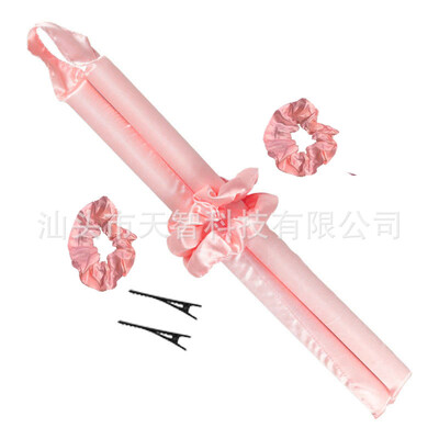 Lazy Heatless Curling Rod Bentiță Fără căldură Bucle de mătase Panglică Role de păr pentru dormit Bigudiuri de păr moale Tijă de spumă Instrumente pentru coafarea părului