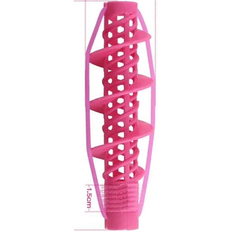 2 buc/set role de păr Magic Spiral Curling Instrument de bricolaj Îngrijirea părului Frizerie Fără căldură Fără clipă Ondule de stilare role role de păr