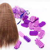 20 buc Reutilizabil Agrafă de păr Perm Porumb Curl Tijă Wave Păr cleme pufoase Coafuri DIY ondulator Instrumente de styling Formers Flexibil