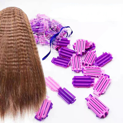 20бр. Многократно къдрене Щипка за коса Corn Hair Curl Rod вълнообразна коса Пухкави скоби Фризьорски Направи си сам Маша Инструменти за оформяне Гъвкави