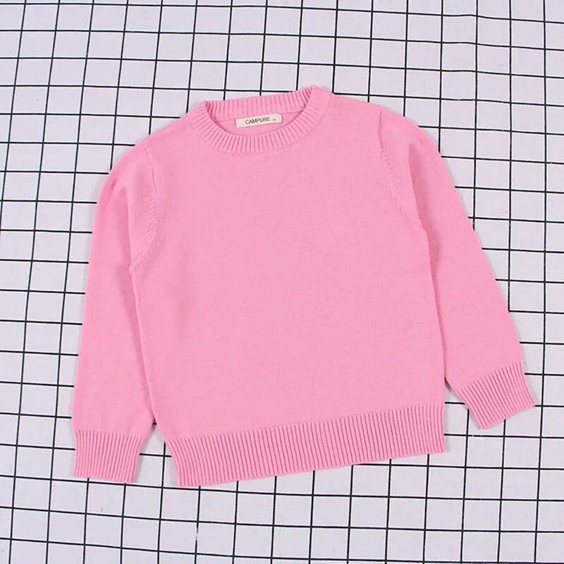 2024 őszi tél baba fiú lány pulóver egyszínű vastag gyerek kötött ruhák gyerek pulóver pulóver felső tipegő pulóverek
