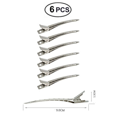 6 buc Role de păr cu auto-aderență Onduleuri de păr fără căldură Bucle fără căldură Breton de păr Volum Auto-adeziv Cârlig și buclă Instrumente de styling DIY
