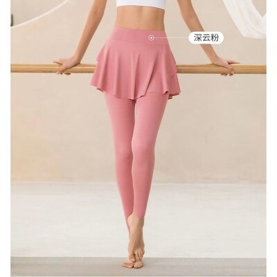 Pantaloni de yoga sport pentru femeie, falși, de fitness, cu uscare rapidă, fustă, pantaloni de trening, pantaloni de sport, pantaloni de toamnă pentru gimnastică, îmbrăcăminte pentru femei, pantaloni Q124