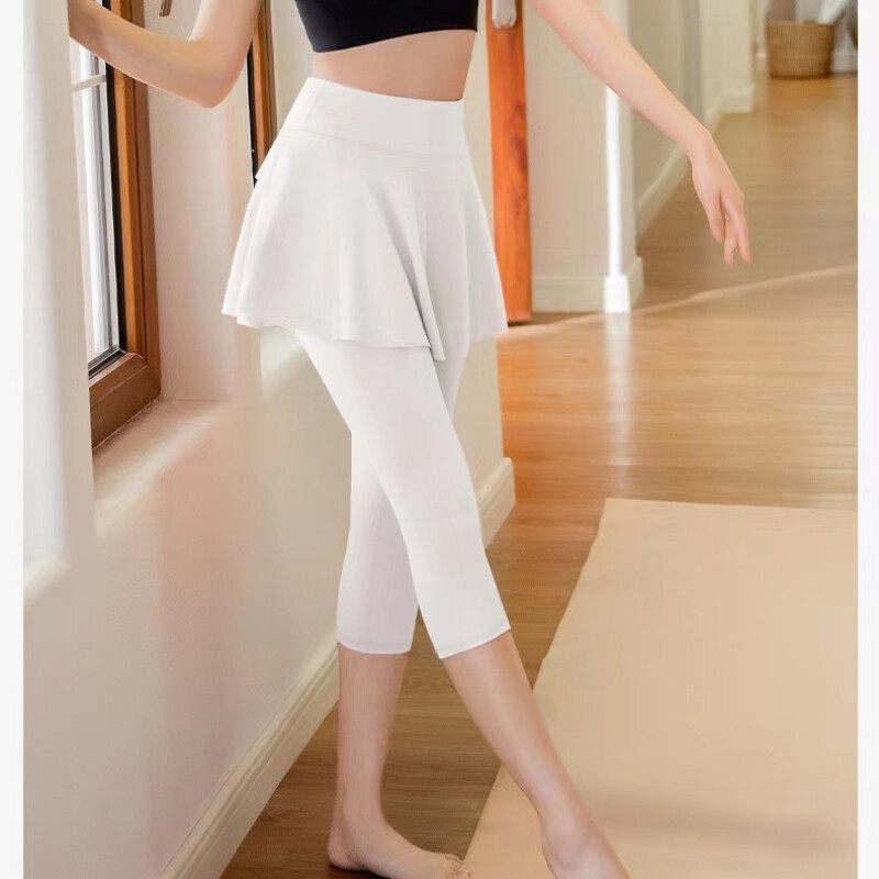 Pantaloni de yoga sport pentru femeie, falși, de fitness, cu uscare rapidă, fustă, pantaloni de trening, pantaloni de sport, pantaloni de toamnă pentru gimnastică, îmbrăcăminte pentru femei, pantaloni Q124