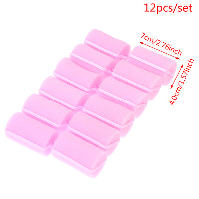 Onduleuri cu burete mici/mari Ondulate ondulate ondulate Spumă pentru coafare profesională Burete moale Ondulator Roller Spumă de păr umed Role de spumă de păr