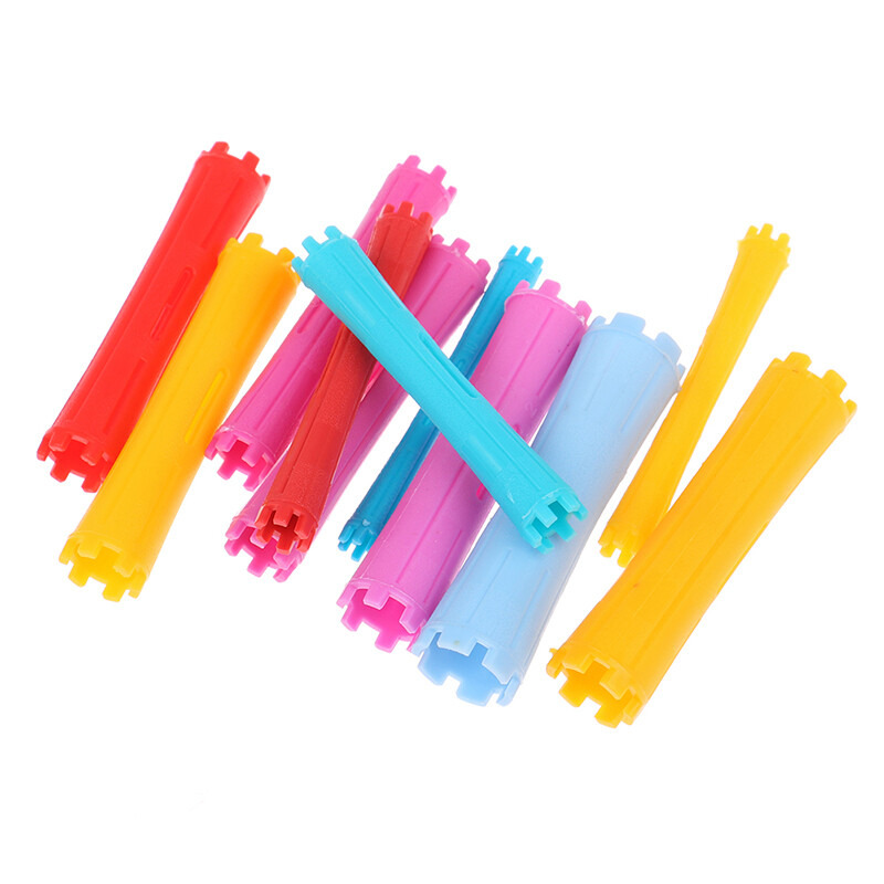 8/10 buc Tije Perm Role de păr Tije cu undă rece de păr Ondulător de păr Role de păr acasă Instrument de coafură DIY pentru femei Păr lung și scurt