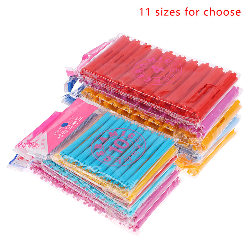 8/10 buc Tije Perm Role de păr Tije cu undă rece de păr Ondulător de păr Role de păr acasă Instrument de coafură DIY pentru femei Păr lung și scurt