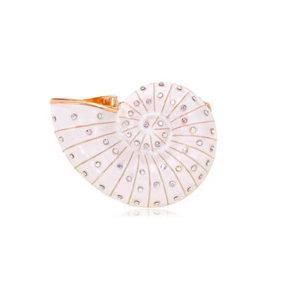 SKEDS Fashion Exquisite Κρυστάλλινο σμάλτο Conch Badges Καρφίτσες για γυναίκες Ανδρικά Κλασικά Vintage Απλό Σχέδιο Καρφίτσες Κορσάζ Δώρο