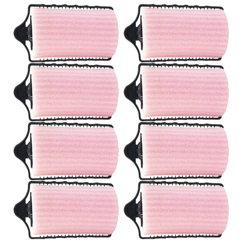 8 bucăți ondulatoare pentru șlefuit de păr pentru dormit, sculă creț, spumă, modelare mică, role cu burete cu auto-suport, bărbat