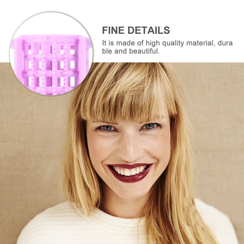 20 tk Salongi juukserullid hammastega lokirullid spiraalsed lokirullid krimpsutööriist keskmise suurusega naistele