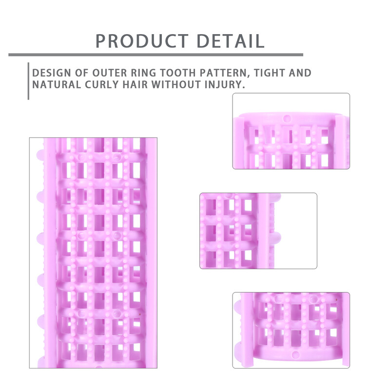 20 tk Salongi juukserullid hammastega lokirullid spiraalsed lokirullid krimpsutööriist keskmise suurusega naistele